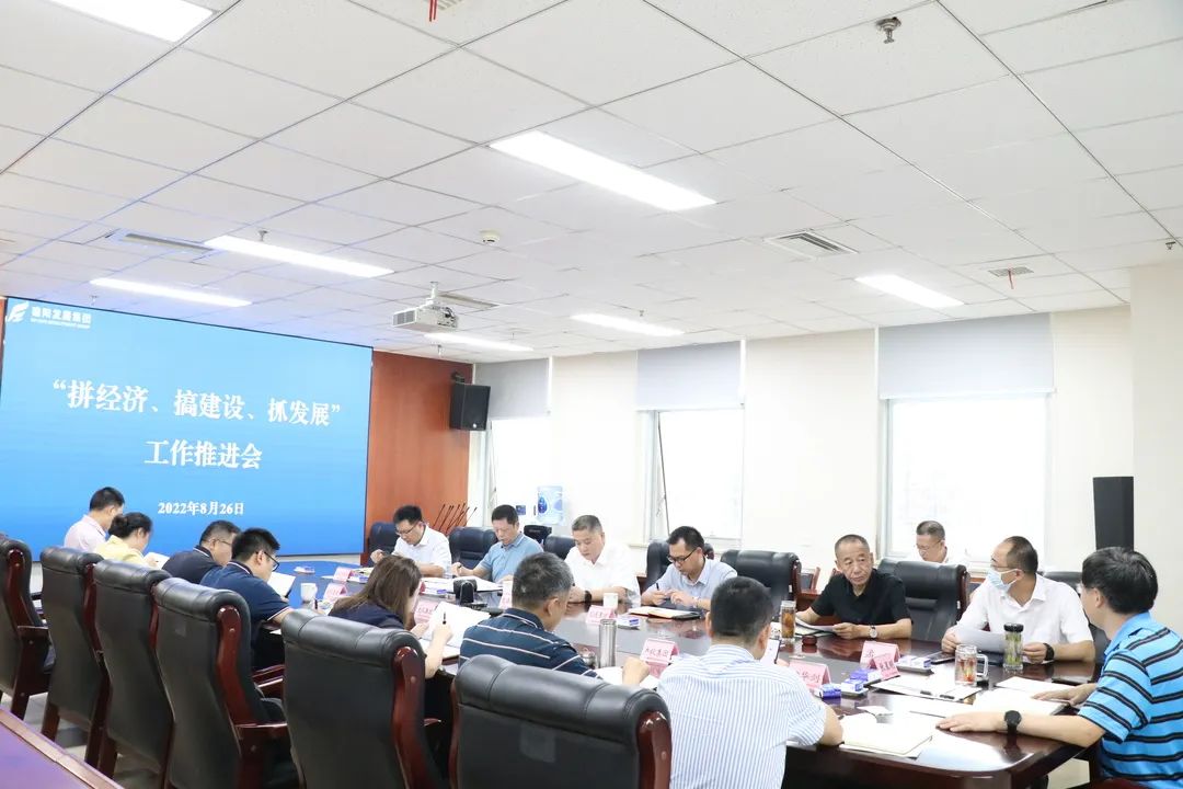 【拼經(jīng)濟(jì) 搞建設(shè) 抓發(fā)展】集團(tuán)公司組織召開“拼經(jīng)濟(jì)、搞建設(shè)、抓發(fā)展”工作推進(jìn)會(huì)